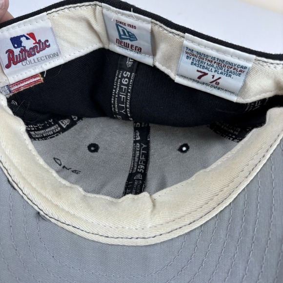 Vintage Colorado Rockies Hat Cap Size 7 1/8 Fitted 59Fifty New Era Wool MLB 90s - Picture 6 of 7